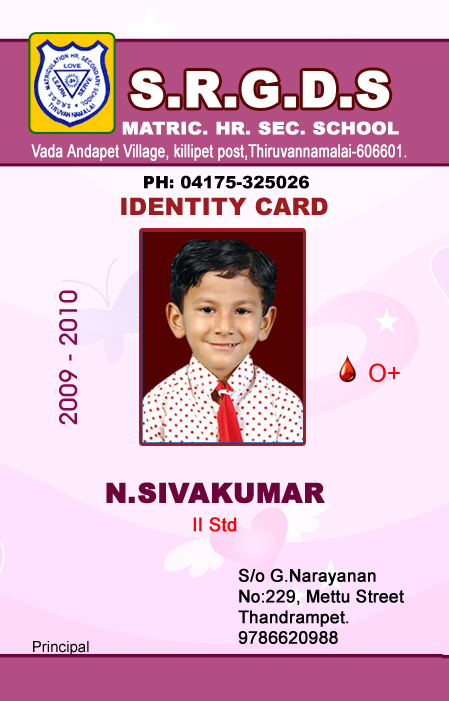Id Card PSD Download Design 025