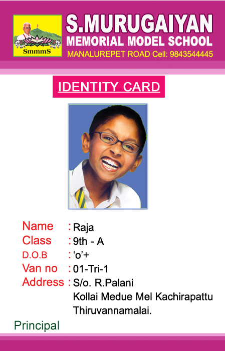 Id Card PSD Download Design 070