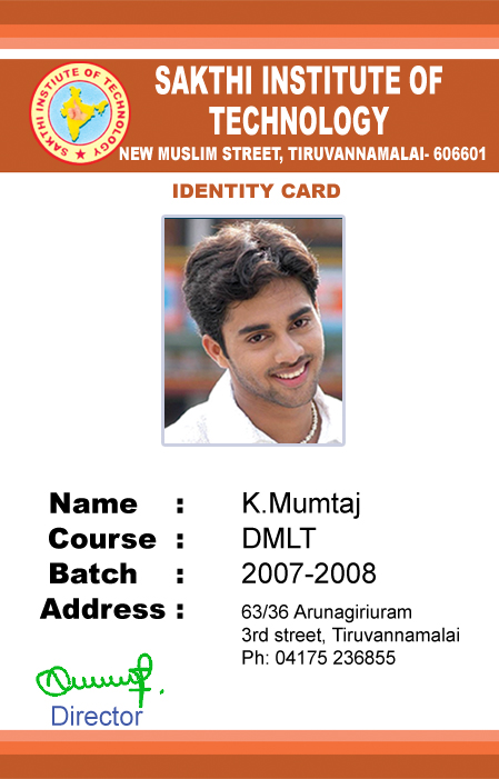 Id Card PSD Download Design 096