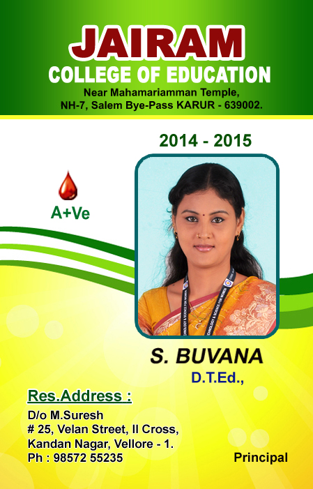 Id Card PSD Download Design 987