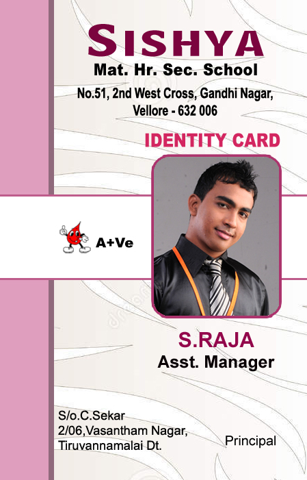 Id Card PSD Download Design 990